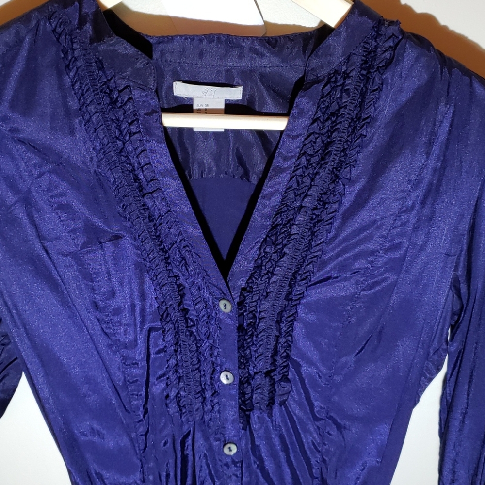Rustic Navy H&M Blouse - Picture 3 of 7